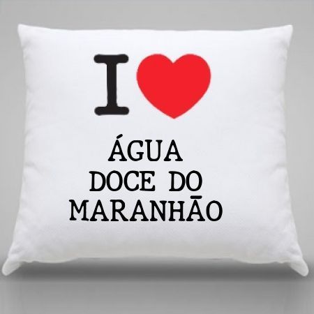 Almofada Agua doce do maranhao