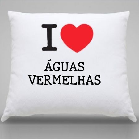 Almofada Aguas vermelhas