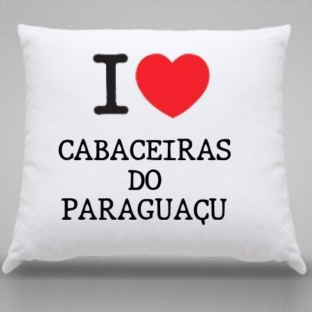 Almofada Cabaceiras do paraguacu