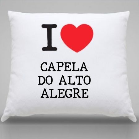 Almofada Capela do alto alegre