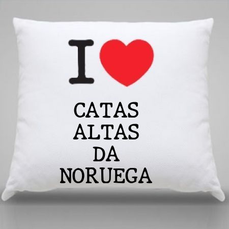 Almofada Catas altas da noruega