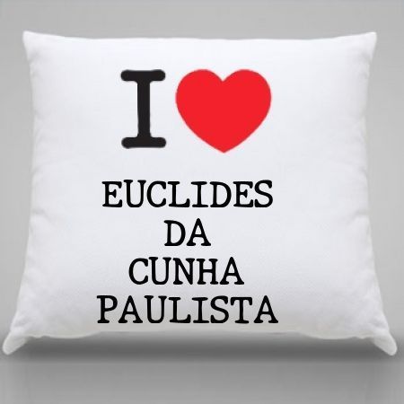 Almofada Euclides da cunha paulista