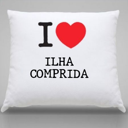 Almofada Ilha comprida