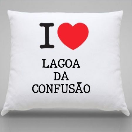 Almofada Lagoa da confusao