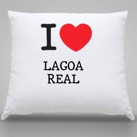 Almofada Lagoa real