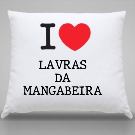 Almofada Lavras da mangabeira
