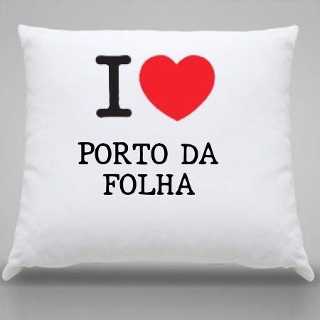 Almofada Porto da folha