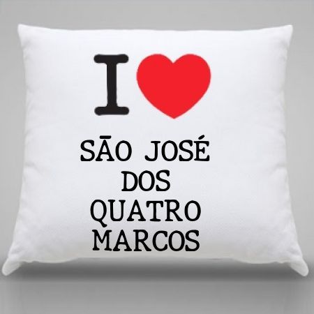 Almofada Sao jose dos quatro marcos