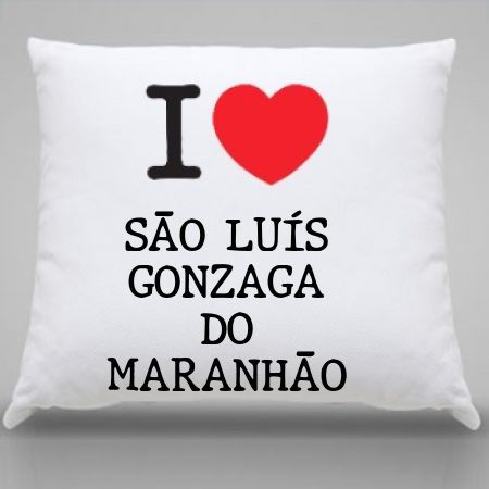 Almofada Sao luis gonzaga do maranhao