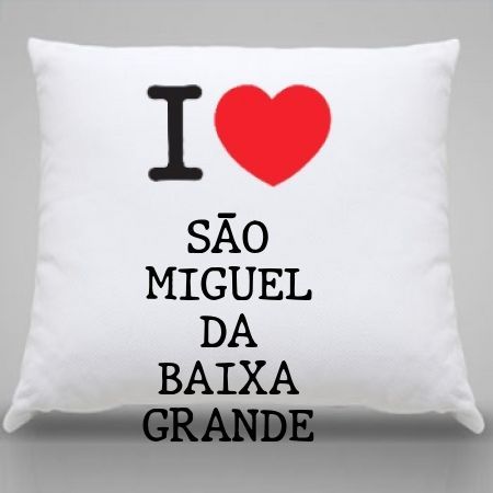 Almofada Sao miguel da baixa grande