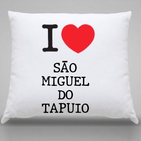 Almofada Sao miguel do tapuio