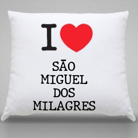 Almofada Sao miguel dos milagres