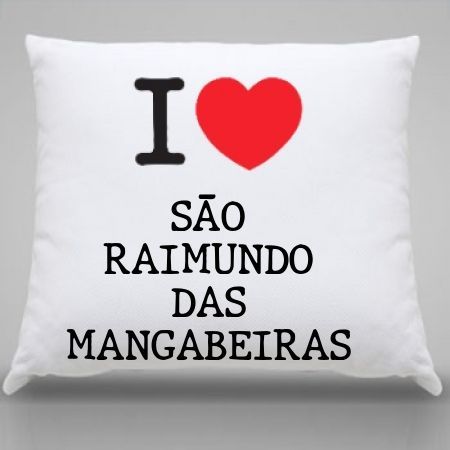 Almofada Sao raimundo das mangabeiras