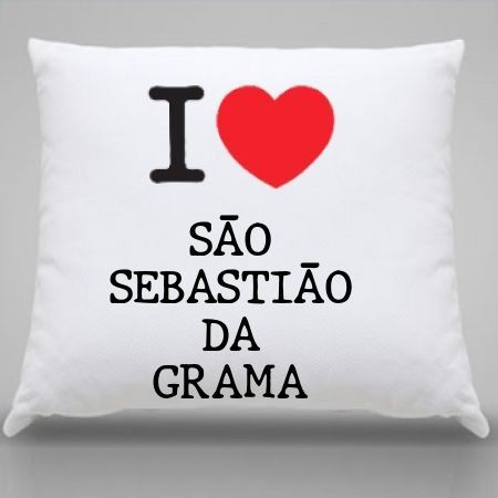 Almofada Sao sebastiao da grama