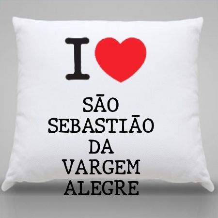 Almofada Sao sebastiao da vargem alegre