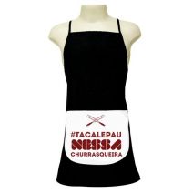 Avental Personalizado Tacale pau nessa churrasqueira