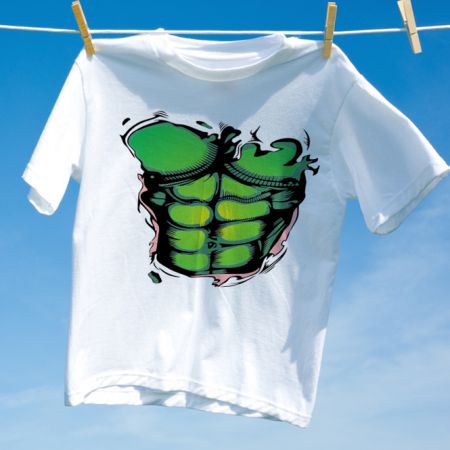 Camiseta Abdomen Verde