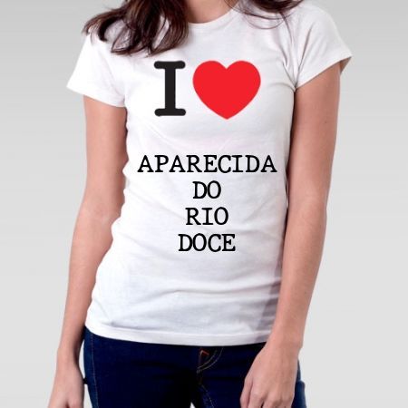 Camiseta Feminina Aparecida do rio doce