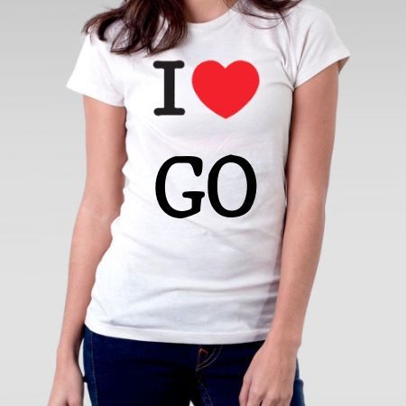 Camiseta Feminina Go