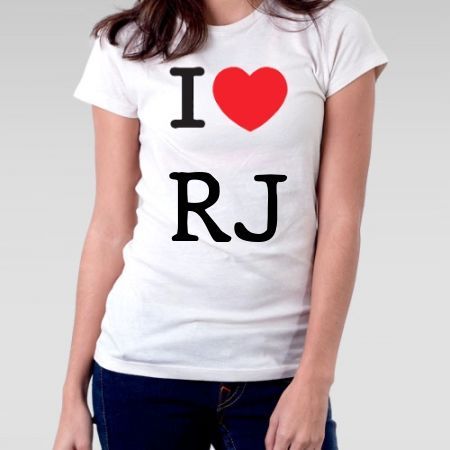 Camiseta Feminina Rj