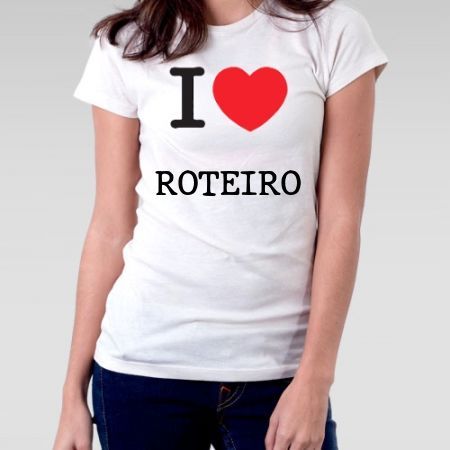 Camiseta Feminina Roteiro