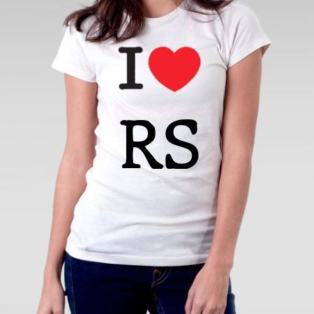 Camiseta Feminina Rs