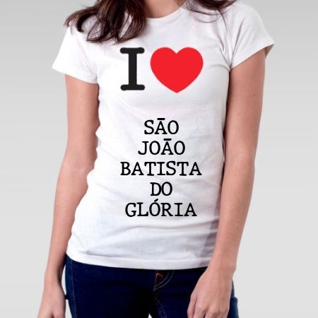Camiseta Feminina Sao joao batista do gloria
