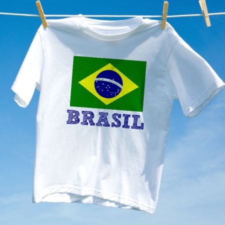 Camiseta Brasil Bandeira