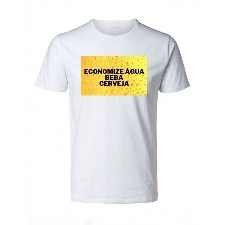 Camiseta Economize Agua Beba Cerveja POP
