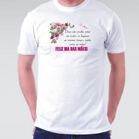 Camiseta Deus criou as mães