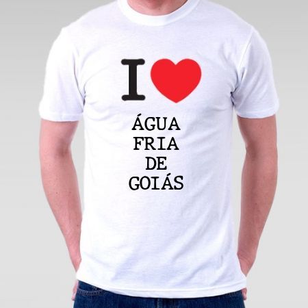 Camiseta Agua fria de goias