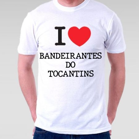 Camiseta Bandeirantes do tocantins