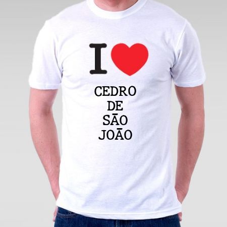Camiseta Cedro de sao joao