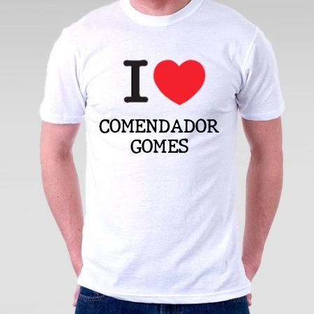 Camiseta Comendador gomes