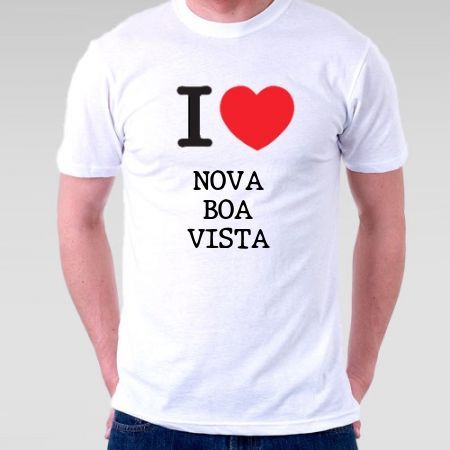 Camiseta Nova boa vista