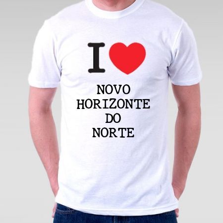 Camiseta Novo horizonte do norte