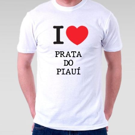 Camiseta Prata do piaui