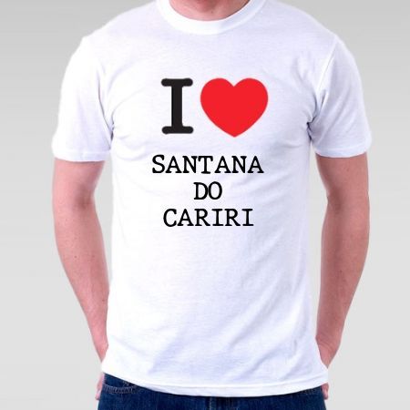 Camiseta Santana do cariri