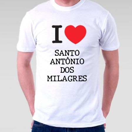 Camiseta Santo antonio dos milagres