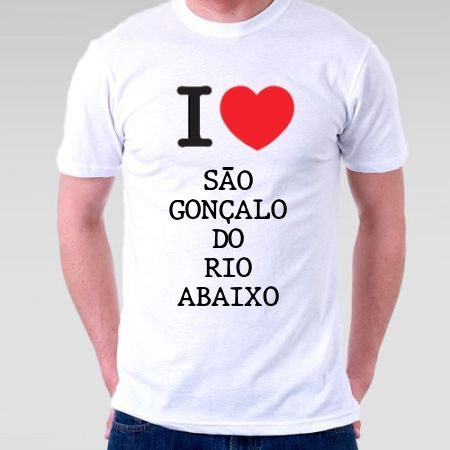 Camiseta Sao goncalo do rio abaixo