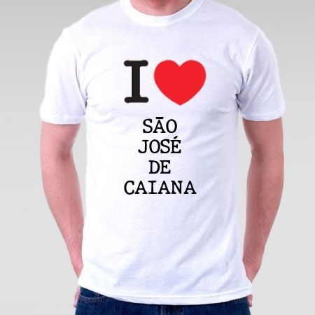 Camiseta Sao jose de caiana