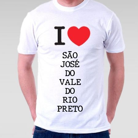 Camiseta Sao jose do vale do rio preto