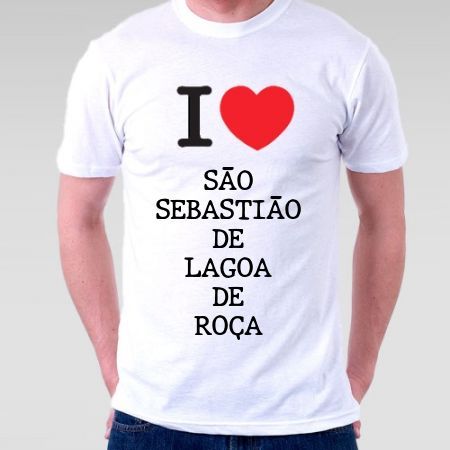 Camiseta Sao sebastiao de lagoa de roca