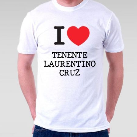 Camiseta Tenente laurentino cruz