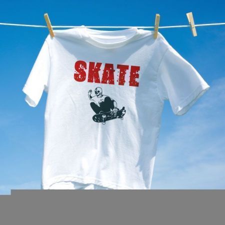Camiseta Skate Caveira