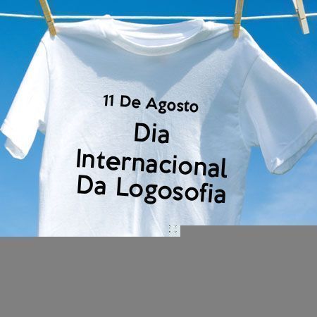 Camiseta Dia Internacional Da Logosofia