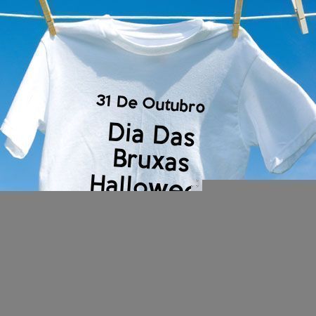 Camiseta Dia Das Bruxas Halloween