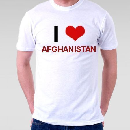 Camiseta Afghanistan