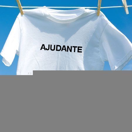 Camiseta Ajudante