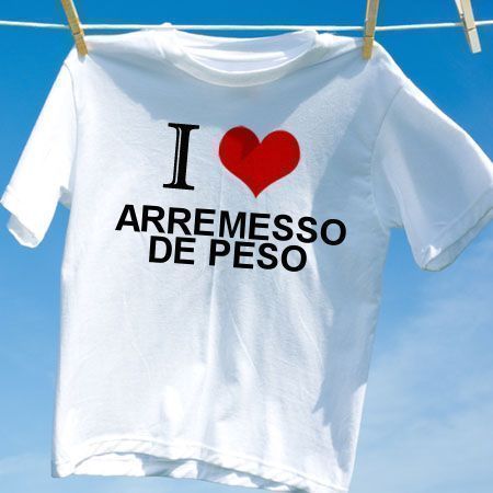 Camiseta Arremesso de peso